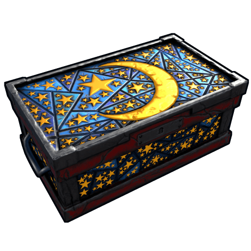 night sky large box rust