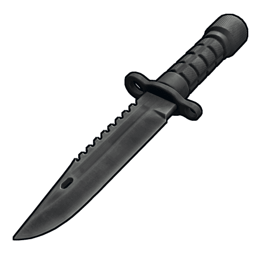 combat knife rust