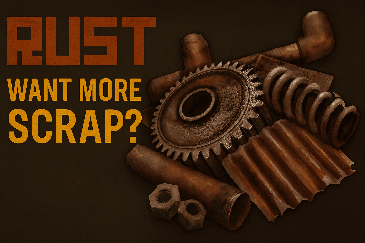 Лучшие способы добыть скрап в Раст