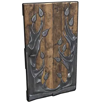 metall tree door rust