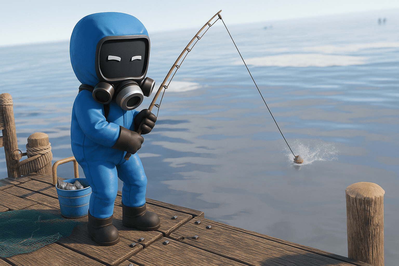 рыбалка в раст