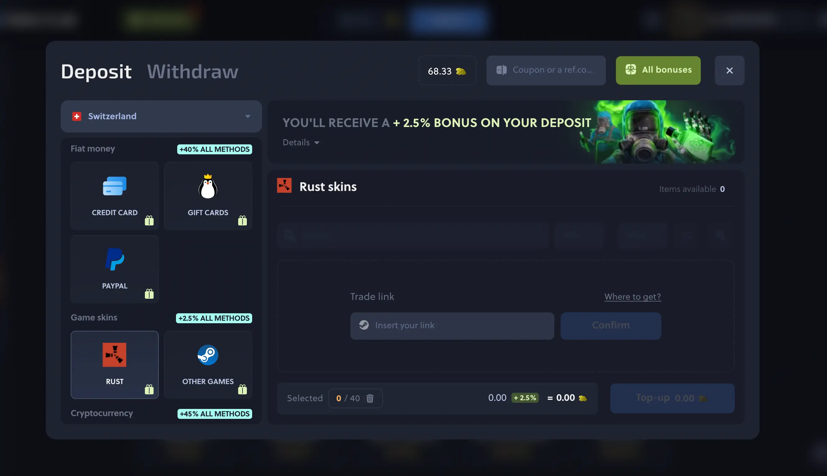 Best rust skins, best rust cases gambling