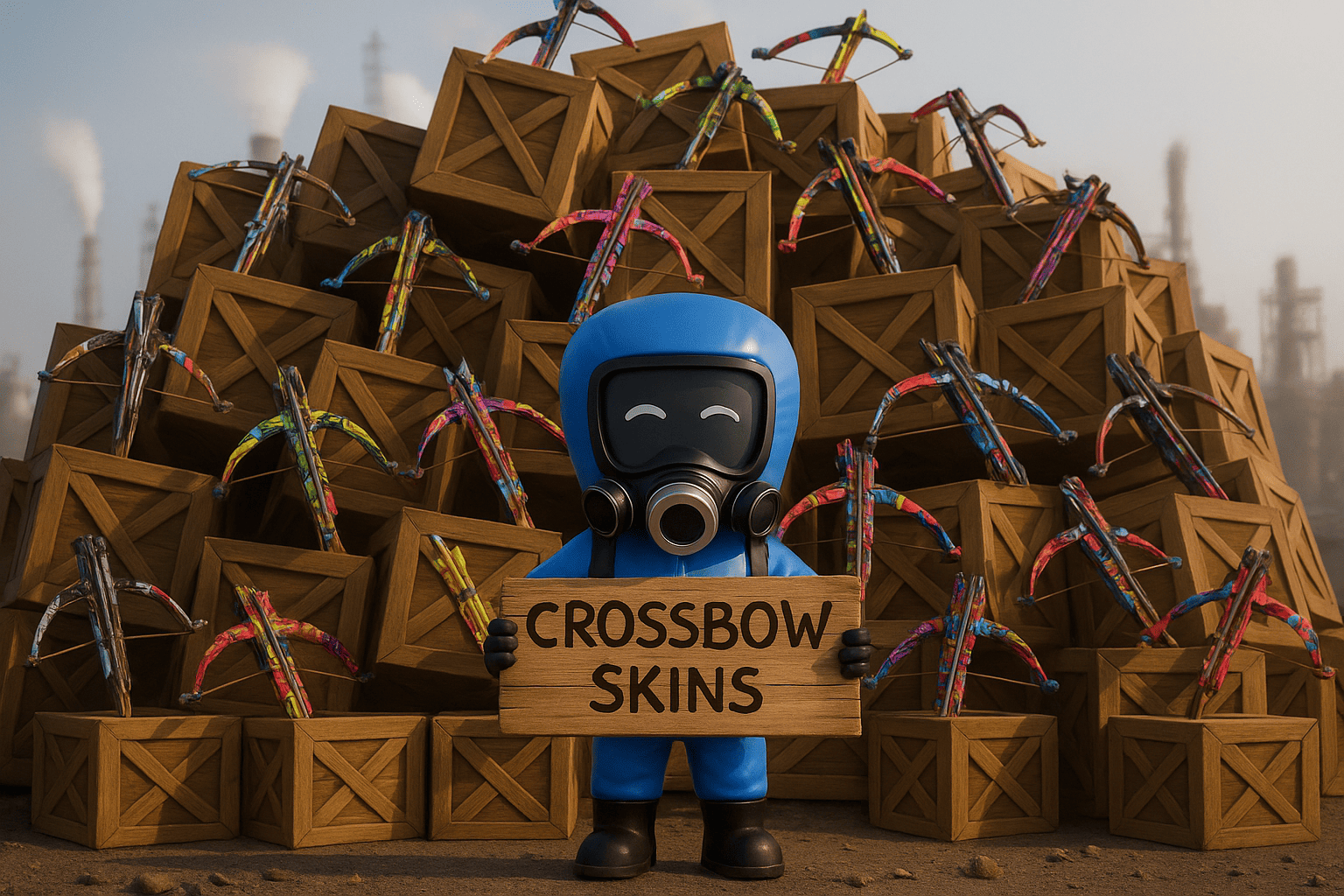 Лучшие скины на арбалет в Раст: топ 10 для флекса и PvP