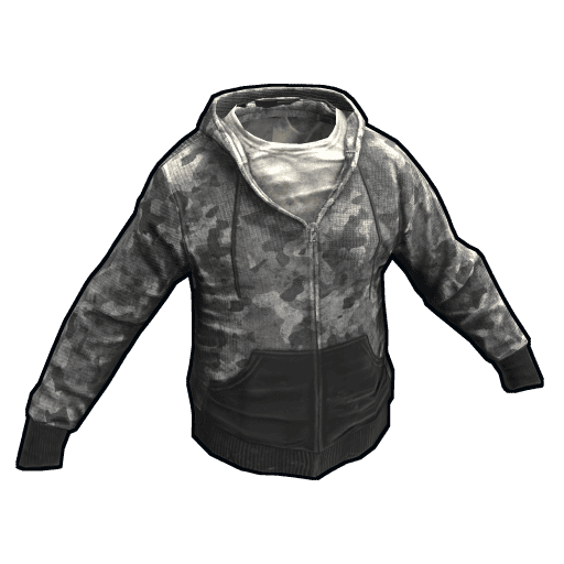 snow warrior hoodie rust